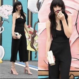 ZARA Strapless Jumpsuit